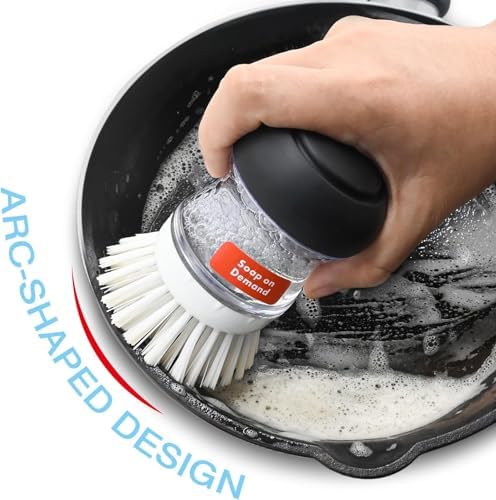 Palm Brush Refills for OXO Palm Brush, 6 Pack Dish Brush Replacement Head - Image 3