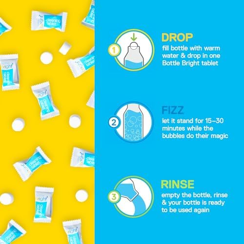 Bottle Bright Water Bottle Cleaning Tablets (12, 36, or 78 Count) - Image 6