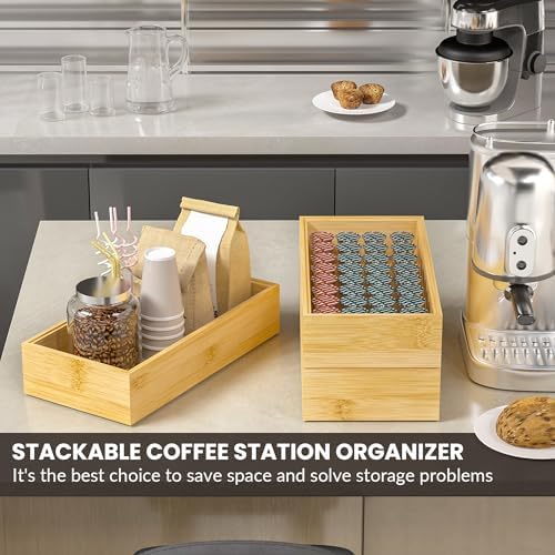 Bamboo Kitchen Drawer Organizer, Deep 2-Pack, 12" x 6" x 2.5" - Image 3