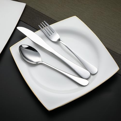 DEVICO Travel Utensils with Case, 5 Piece Portable Silverware Set for Work - Image 4