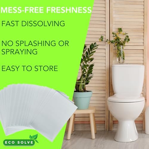 Natural Toilet Bowl Cleaner Strips, Unscented, Eco-friendly, Non-toxic, Septic Safe, Removes Odors & Stains, Plastic-free, Toilet Bowl Cleaner for Quick and Easy Cleaning (180 count) - Image 6