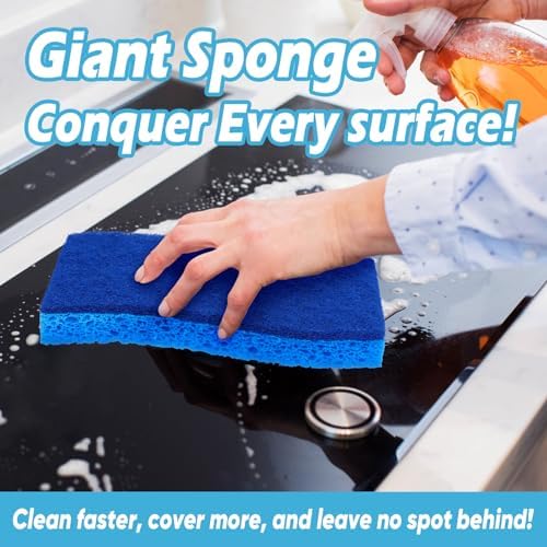 AIDEA XL Sponges Kitchen 12Count, Non-Scratch Scrub Sponges for Dishes - Image 5