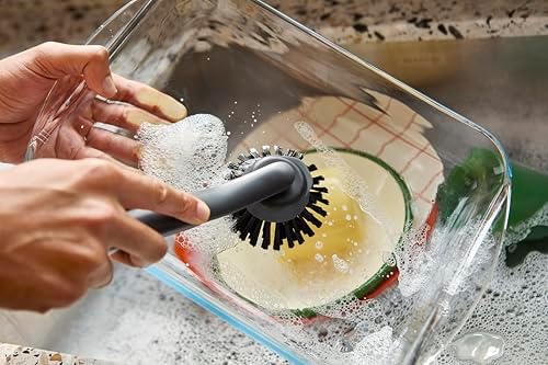 Joseph Joseph SinkTech Replacement Heads for Dish Brush, Durable Bristles - Pack of 2 - Image 4