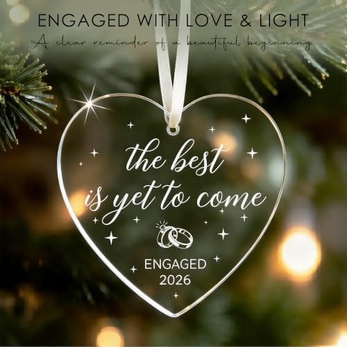 Engagement Gifts for Couples Newly Engaged Gift Ideas Happy Engagement Gifts for Women Bride to Be Gift Box Just Congrats on Engaged Party Present Set for Couples Fiance Future Mrs Him Her Fiancee Men - Image 4
