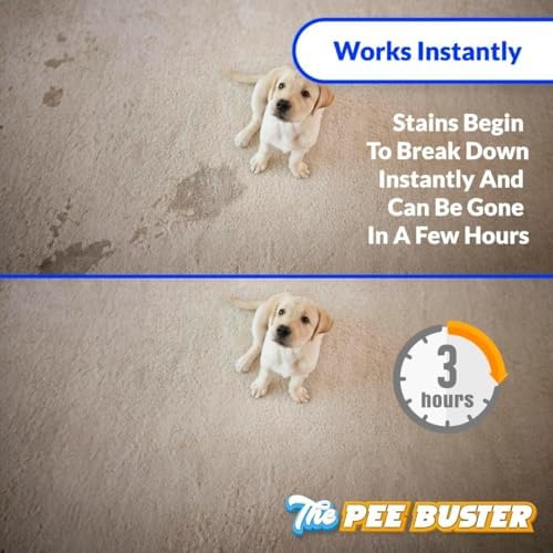 Pet Stain Remover – Refillable Cleaning Bottle with 5 Dissolvable Tablets – Multi-Surface Cleaner for Dog & Cat Urine on Carpet, Tile, Hardwood & Fabric - Image 4