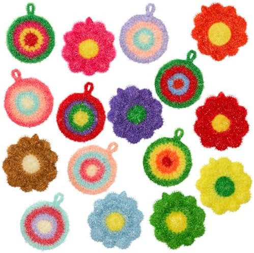 Kenning 16 Pcs Dish Scrubber Non Scratch Dish Washing Scrubbers by Kenning