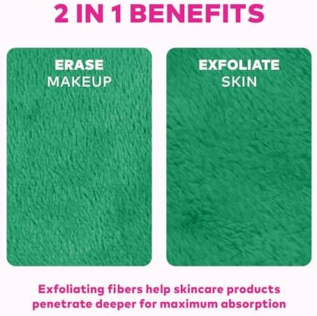 The Original MakeUp Eraser 7-Day Set, Erase All Makeup with Just Water, Including Waterproof Mascara, Eyeliner, Foundation, Lipstick, Sunscreen, and More! Pickleball, 7ct. - Image 6