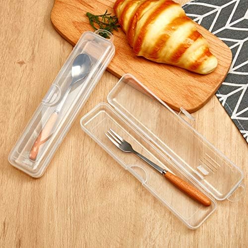 Patelai 2 Pack Toothbrush Case Container for Travel, Clear Portable Holder - Image 6