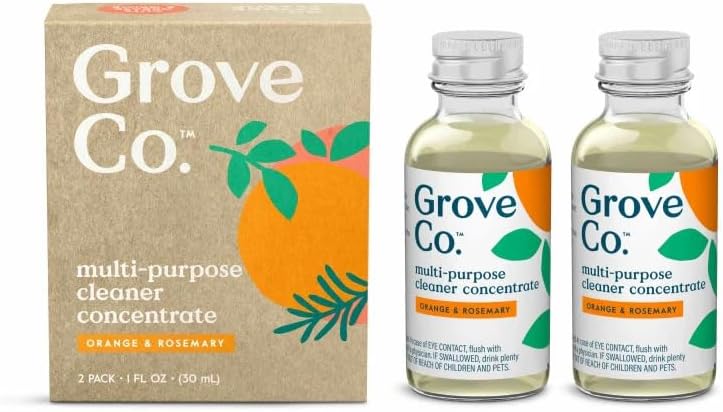 Grove Co. Multi-Purpose Cleaner Concentrate Refills, 2 x 1fl oz by GroveCo