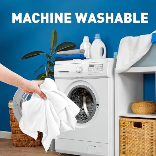 TEAWOO Microfiber Cleaning Cloths-15 Pack, White, Microfiber Towels - Image 5