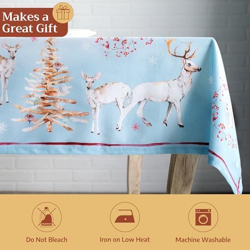 Maison d' Hermine Table Cloth Square Table Reusable 100% Cotton 54"x54" - Image 5