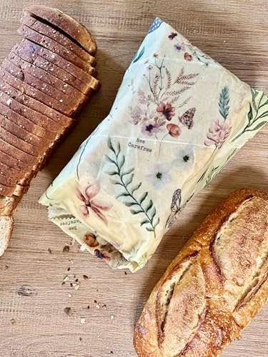 Beeswax Wrap for Bread - Reusable Eco-Friendly Sustainable Food Storage Solution, Keeps Bread Fresher Longer, Natural Alternative to Plastic Wrap - Image 4