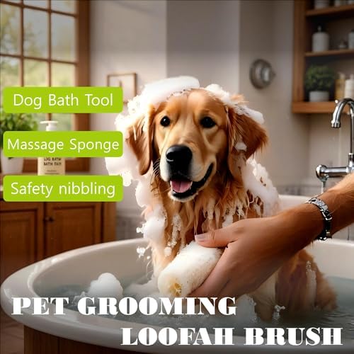 Natural Loofah, Dish Sponge Brush Kitchen Gadgets Plant Fibers for Home and Kitchen Cleaning Supplies Exfoliating Body Scrubber Face Washcloth Loofah for Women Men - Image 6