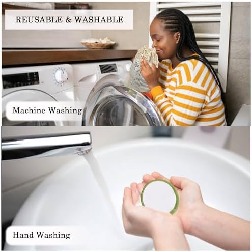 Reusable Makeup Remover Pads, 30 Packs Reusable Cotton Rounds - Image 4