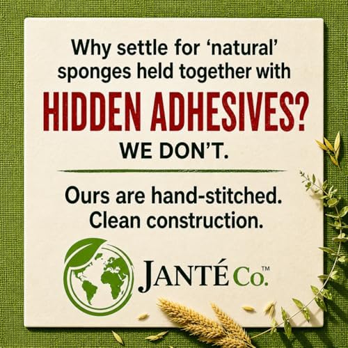 Natural Loofah Dish Sponges by Janté Co. - Kitchen Sponges - Image 5