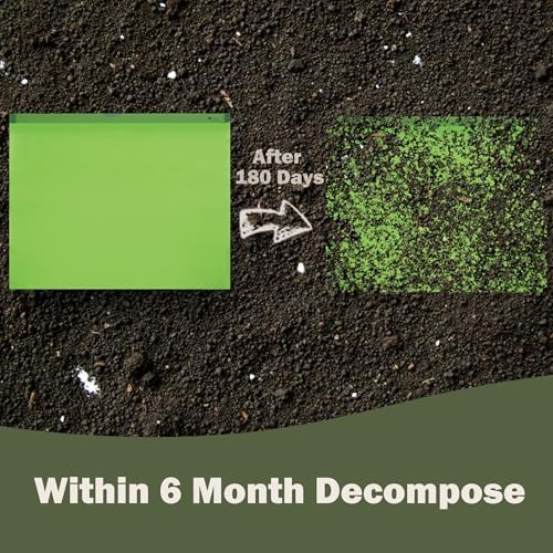 Compost Bags 5 Gallon with Drawstring Tear Off 20 Liter Extra Thick 0.78 Mils Compostable Food Scrap Waste Bags with US BPI ASTM D6400 and Europe OK Compost Home Certified 60 Counts - Image 3