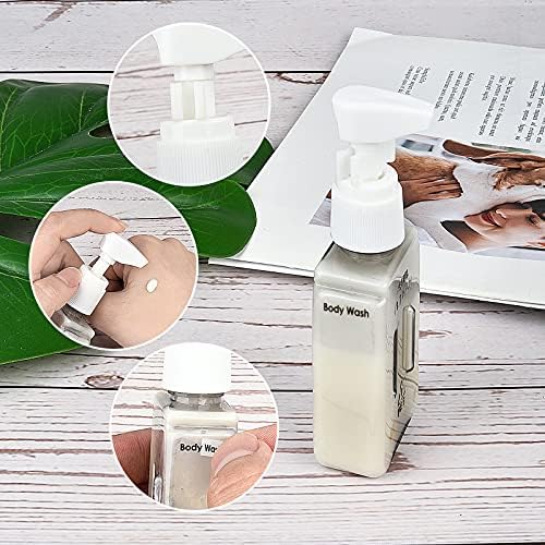 Bpluma Travel Bottles, Leak Proof Containers For Toiletries TSA Approved Airplane Accessories Kits For Liquid With Labels - Image 3