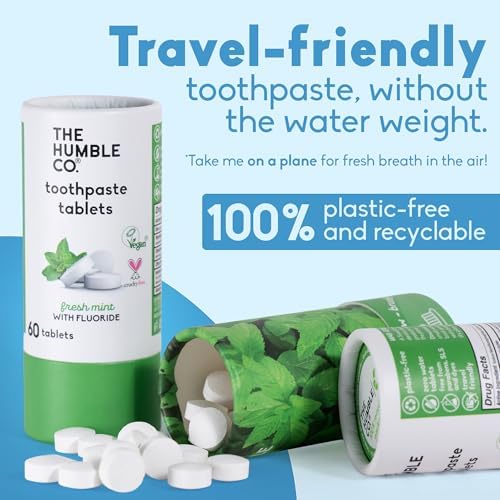 The Humble Co. Chewable Toothpaste Tablet with Fluoride - Mint - Image 2