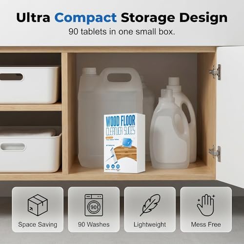 30-Pieces Multi-Effect Floor Cleaning Sheets, 2026 New Floor Cleaning Tablets Sheets, Portable Multi-effect Soluble Floor Cleaner Sheet, for Mopping for Laminate Floors, Wall (3PCS, 30PCS) - Image 6