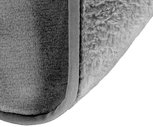 Eurow Reusable Makeup Remover Cloths, Soft Microfiber Face Towels for All Skin Types, Chemical-Free, Protective, Machine Washable, Gentle & Effective Facial Cleansing, 8"x8", Gray, 4-Pack - Image 4