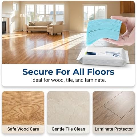 Drkicsy Floor Cleaning Tablets, 2026 New Multi-Surface Floor Cleaner Sheets, Dissolvable Deep Cleaning Cleaning Solution for Wood, Tile, Laminate, Vinyl Floors (Purple, 120PCS) - Image 6