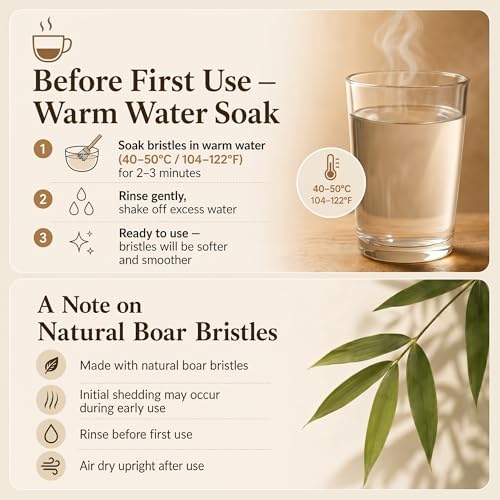 Boar Bristle Bamboo Toothbrush 10 Pack Plastic Free Numbered - Image 3