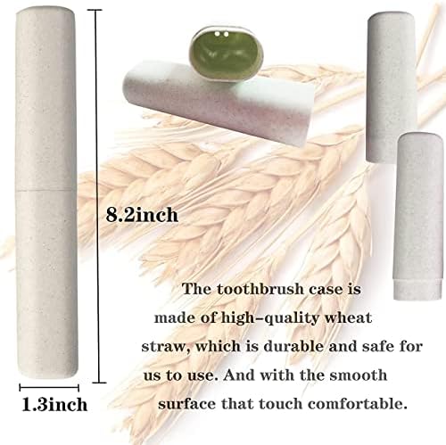 4 Pack Toothbrush Travel Case Portable Travel Toothbrush Holder Breathable Toothbrush Travel Containers for School Business Camping Travel Toothbrush Case - Image 2