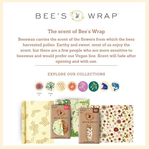 Bee's Wrap Beeswax Bread Wrap - Garden Party - Image 6