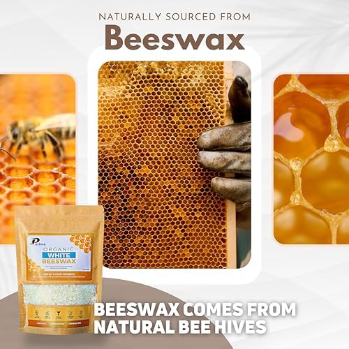 PURIME White Beeswax Pellets | Food-Grade, Pure, Triple-Filtered (1, Pounds) - Image 7