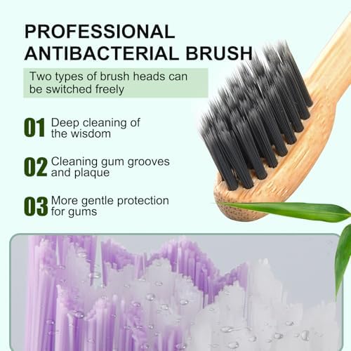 Sonic Bamboo Electric Toothbrush for Adults - Image 5