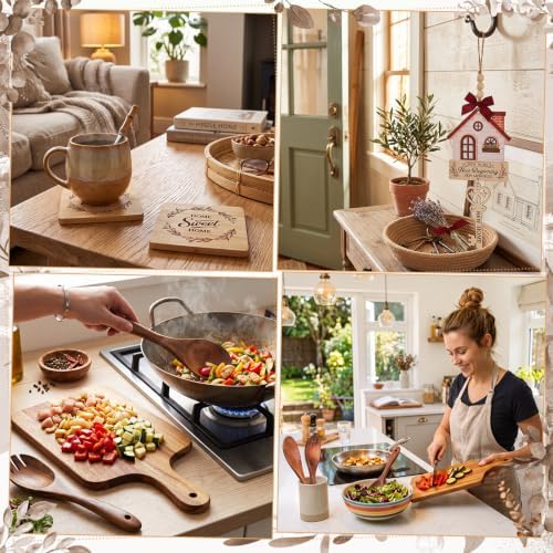 FillTouch House Warming Gifts New Home Housewarming Kitchen Gift Baskets - Image 5