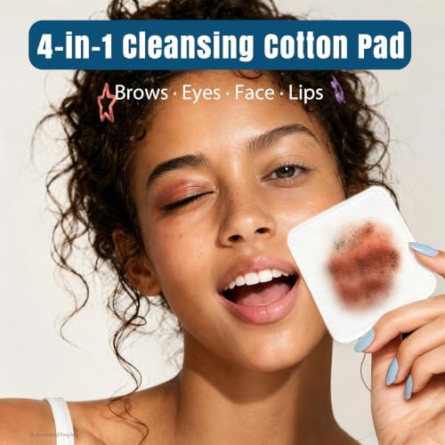 Ourmed Life Large Cotton Pads for Face, 3 x 3 Makeup Remover Pads, 60 ct - Image 5