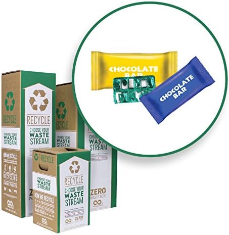 TerraCycle Snack Wrappers Zero Waste Box (Small 11" x 11" x 20") by EasyPak
