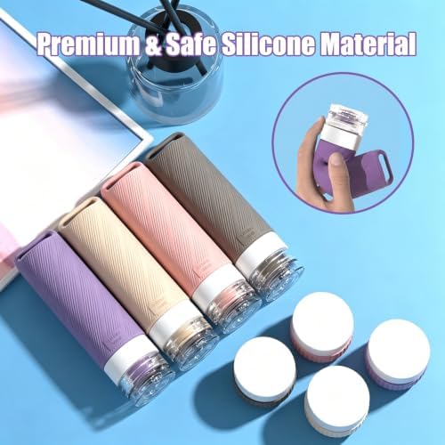 Travel Toiletry Containers 26Pcs Silicone Leakproof TSA Approved Set - Image 5