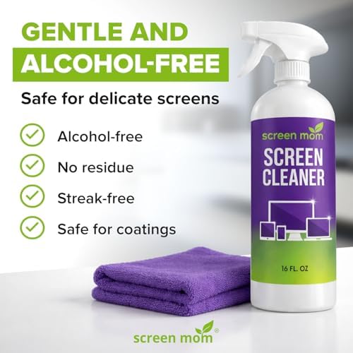 Screen Mom Screen Cleaner Spray 4 Pack-16oz for TV, Car, Laptop & Computer - Image 4