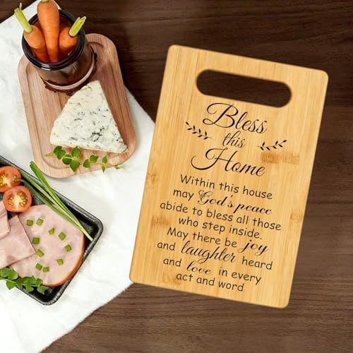 Housewarming Gifts New Home Gift Idea 2026, First Home Gift for Women Men Homeowner, Closing Gifts for Home Buyers, Wooden Cutting Boards Gift, New Apartment Essentials New Adventure New Memories - Image 2