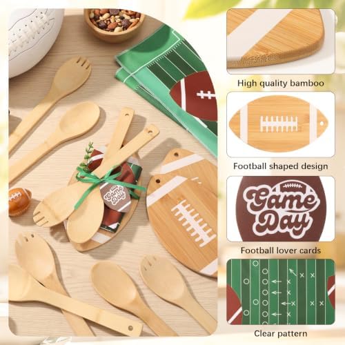 Geelin 31 Pcs Football Kitchen Gift Set, Cutting Board Towels - Image 3