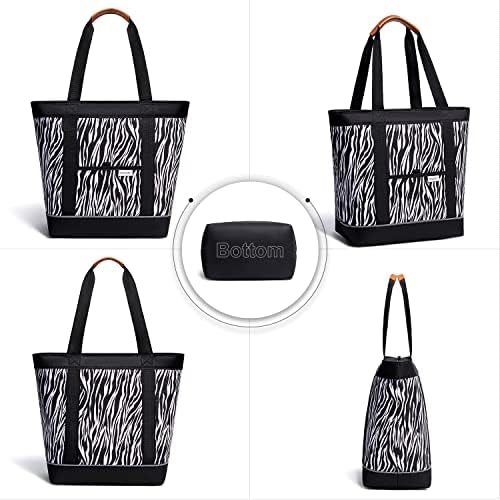 Insulated Cooler Bag Reusable Grocery Tote Bags Transport Large Lunch Box for Women - Image 5