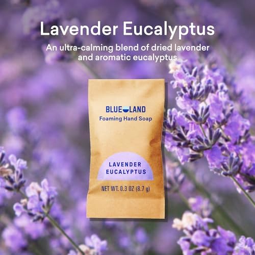 BLUELAND Foaming Hand Soap Refill Tablets, 10-Pack, Lavender Eucalyptus - Image 5
