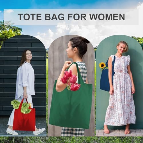 BeeGreen Purple Reusable Grocery Bags Wholesale Purple Reusable Kitchen Bags Bulk Foldable-Machine Washable with Zipper Storage Pouch 10 Packs - Image 7