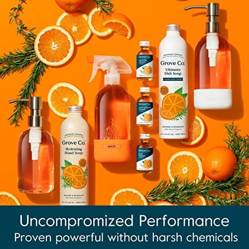 Grove Co. Multi-Purpose Cleaner Refills, 6 x 1fl oz, Orange & Rosemary - Image 6