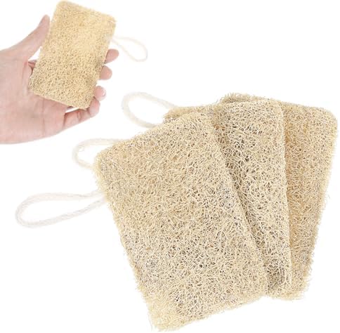 3 Pcs Loofah for Dishes,Eco Friendly Compostable Loofah Sponge by Unknown