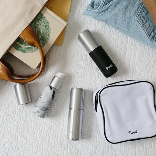 S'well 3.4oz Travel Bottle Set - Includes 3 Lightweight & Recyclable Aluminum Bottles - Leak-Proof Pumps Are Suitable for a Range of Liquid Soaps, Lotions, Sanitizers & More - TSA Carry-On Approved - Image 6