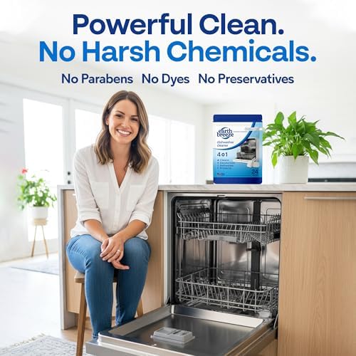 Earth Breeze Dishwasher Detergent Tablets & Dishwasher Cleaner Tablets Set - Image 3
