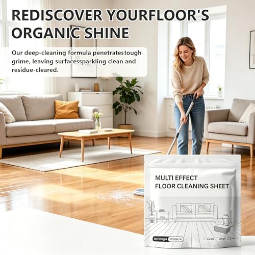 100 Piece Multi-Surface Floor Cleaning Tablets, Concentrated Cleaner for Hardwood, Tile, Laminate & More, Dissolvable Pre-Measured Deep Cleaning Solution for Kitchens, Vinyl Floors, Home - Image 4