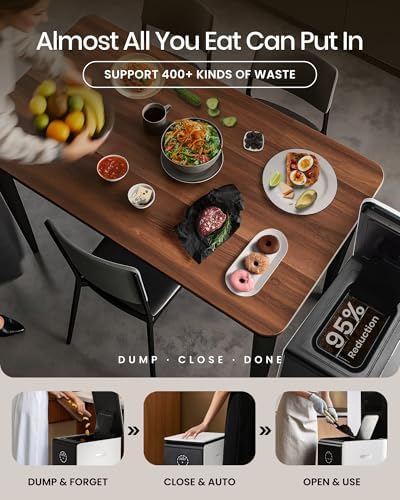 GEME PRO 19L Electric Composter Kitchen, Decomposes 11 Lbs Food Waste Daily - Image 6
