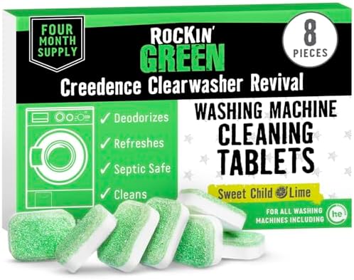 Rockin' Green Washing Machine Cleaner Lime 8 Pk by RockinGreen