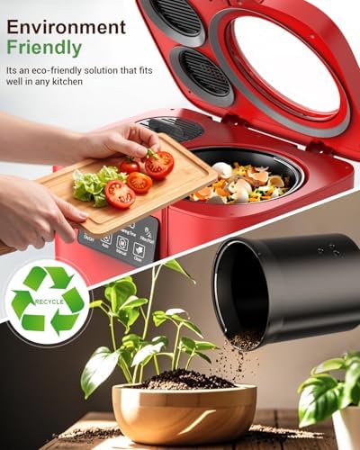 Growell Electric Composter for Kitchen, 4L Odorless Countertop Compost Bin - Image 5