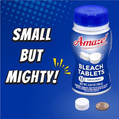 AMAZE Ultra Concentrated Bleach Tablets – Lavender Scent [32 tablets] - Image 6