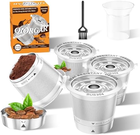 4 Pack Reusable K Cups for Keurig 1.0 Coffee Machine by Unknown